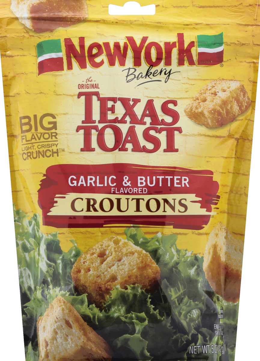slide 2 of 7, New York Bakery Texas Toast Seasoned Cro, 6.25 oz