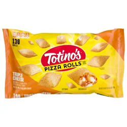 Totino''s Pizza Rolls, Triple Cheese Flavored, Frozen Snacks, 130 Ct, 63.5oz