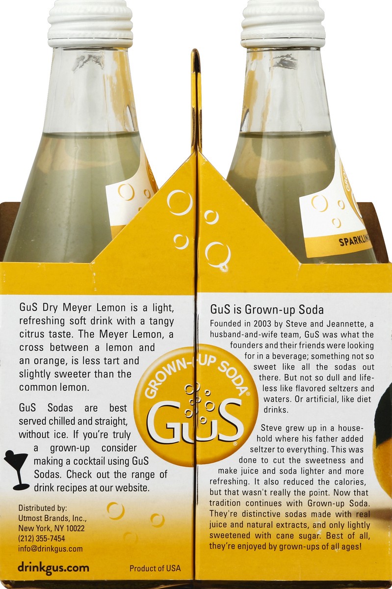 slide 5 of 5, Gus Lemon Soda - 48 fl oz, 48 fl oz