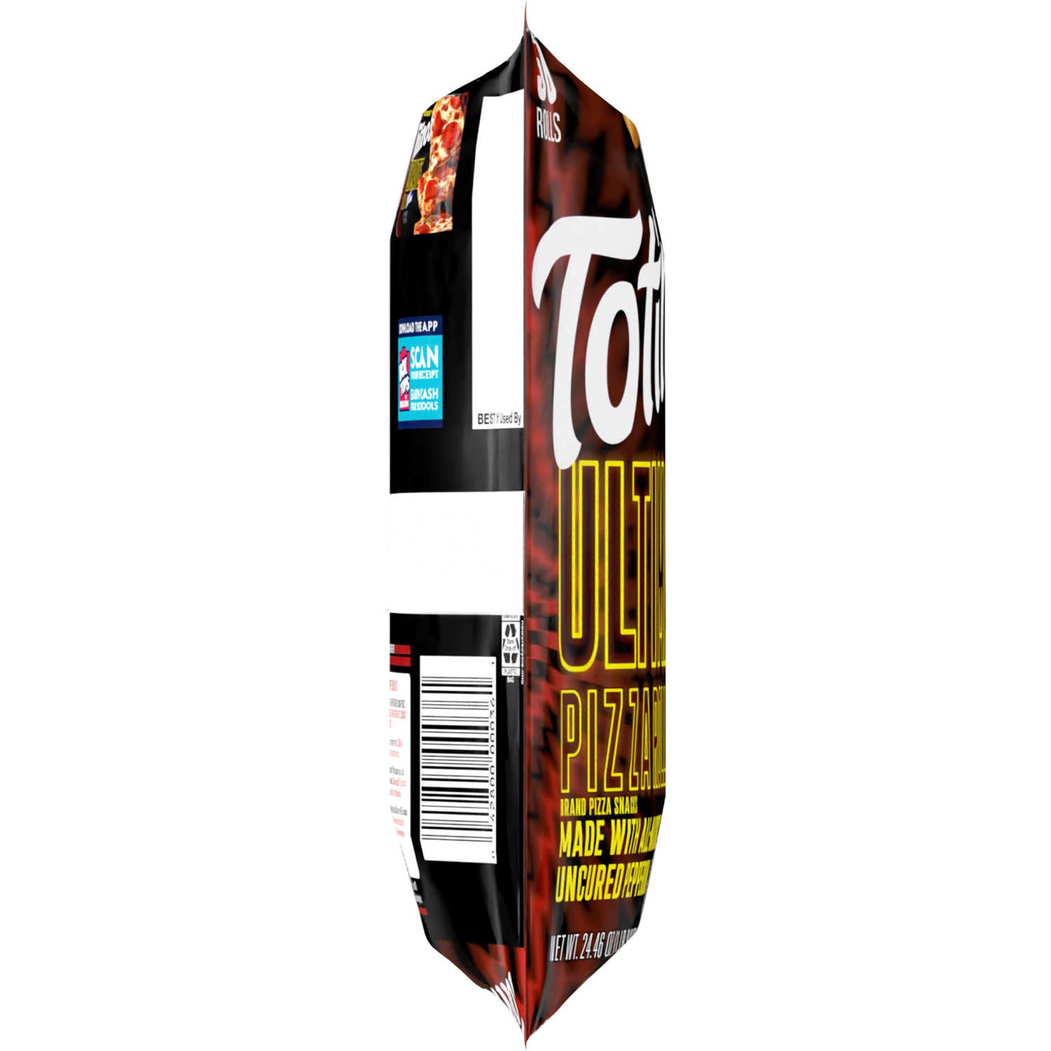 slide 4 of 8, Totino's Ultimate Uncured Pepperoni Pizza Rolls Frozen Snacks, 24.46 oz