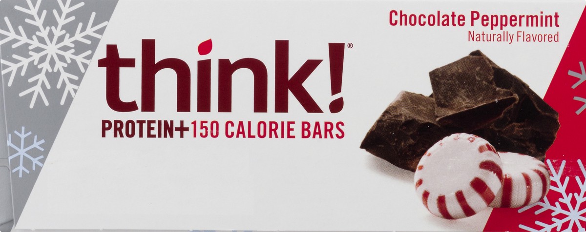 slide 7 of 12, think! Chocolate Peppermint Protein Bars 10 ea, 10 ct