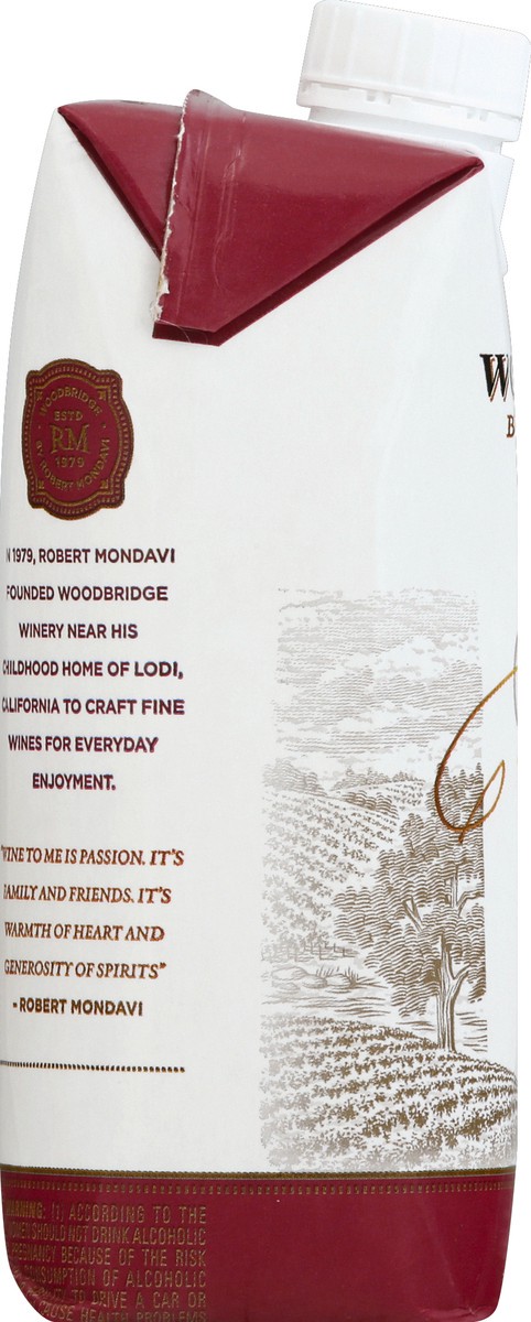 slide 4 of 7, Woodbridge by Robert Mondavi Red Blend Red Wine, 500 mL Box, 500 ml