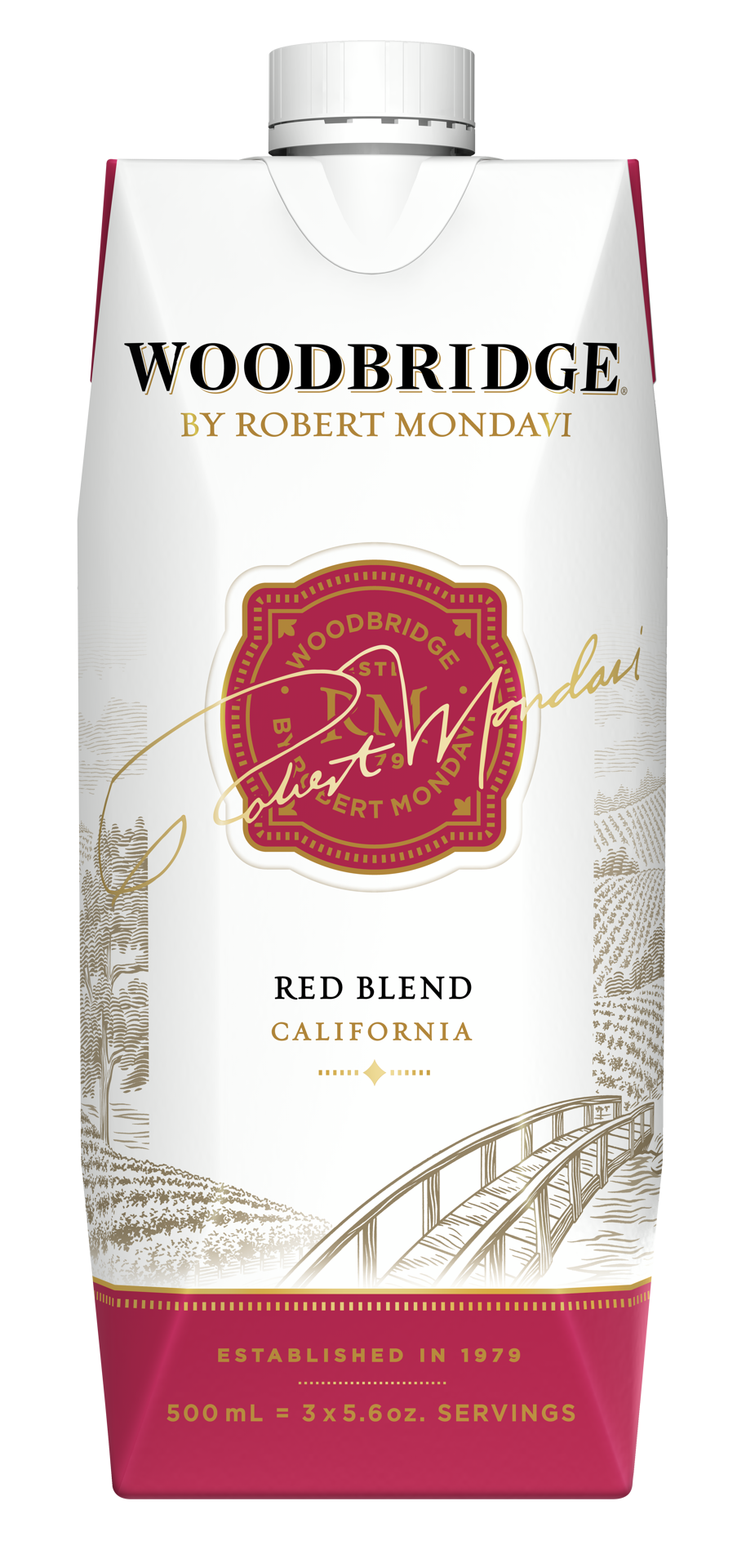 slide 1 of 7, Woodbridge by Robert Mondavi Red Blend Red Wine, 500 mL Box, 500 ml