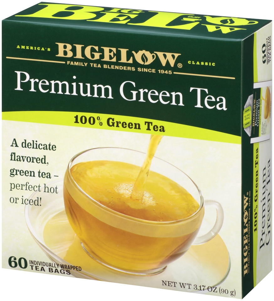 slide 2 of 7, Bigelow Premium Blend Green Tea, 60 ct
