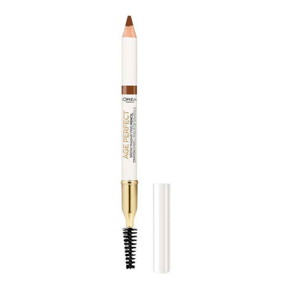 slide 1 of 6, L'Oréal Age Perfect Brow Magnifying Pencil With Vitamin E, Auburn, 1 ct