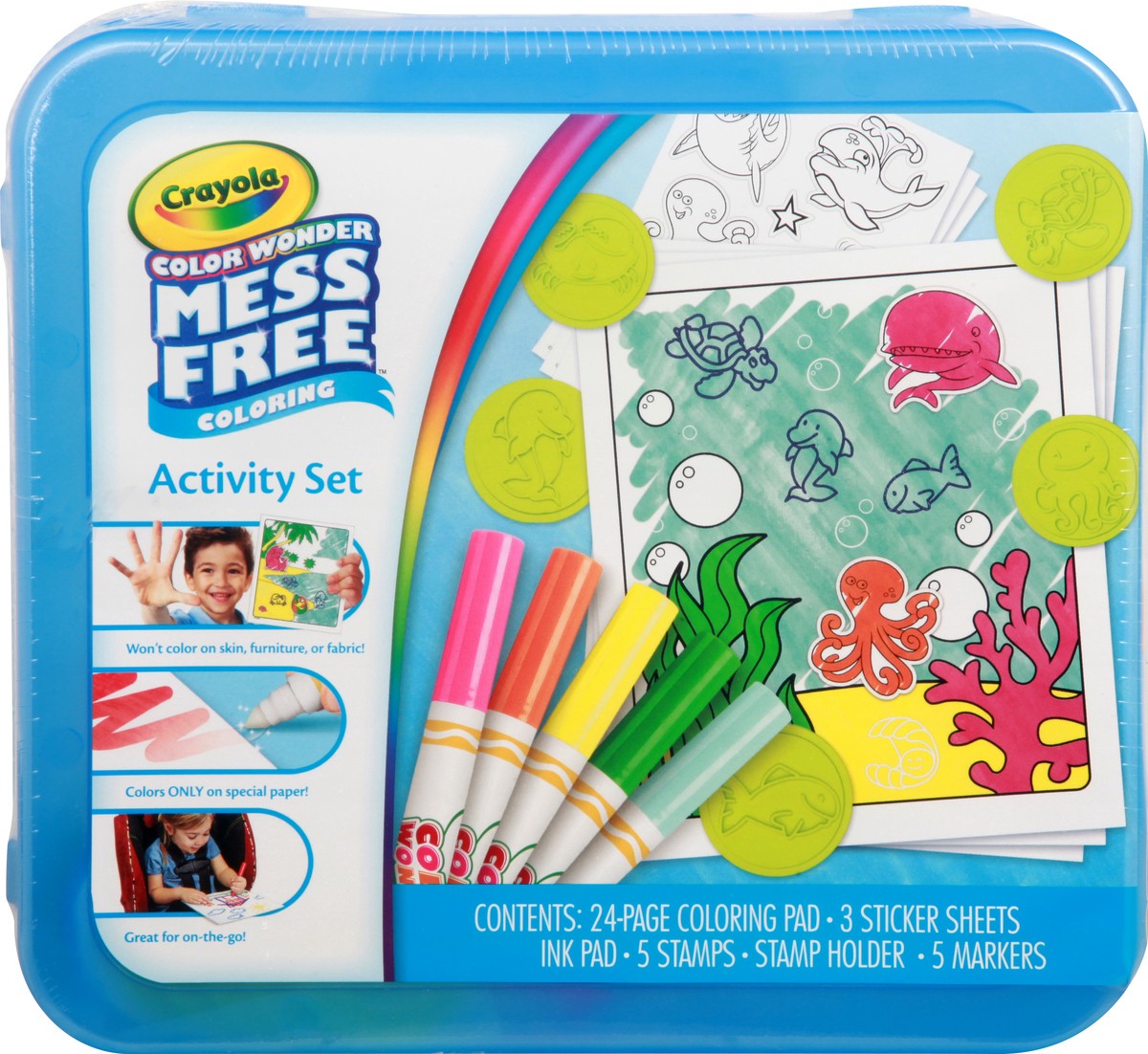 slide 1 of 10, Crayola Color Wonder Mess Free Coloring Activity Set 1 ea, 1 ct