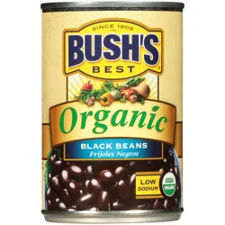 Bush''s Best Bush''s Organic Black Beans 15 oz