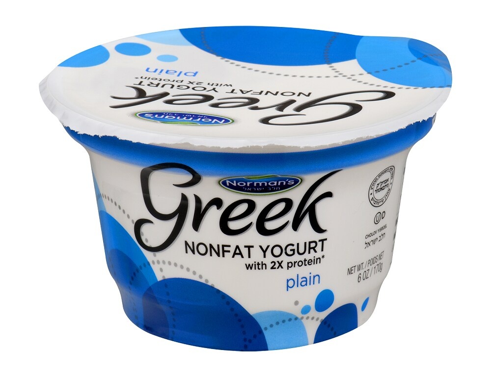 slide 1 of 1, Norman's Normans Plain Greek Yogurt - 6 Oz, 6 oz