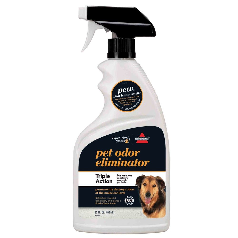 slide 1 of 1, Bissell Pawsitively Clean Triple Action Pet Odor Eliminator, 22 fl oz