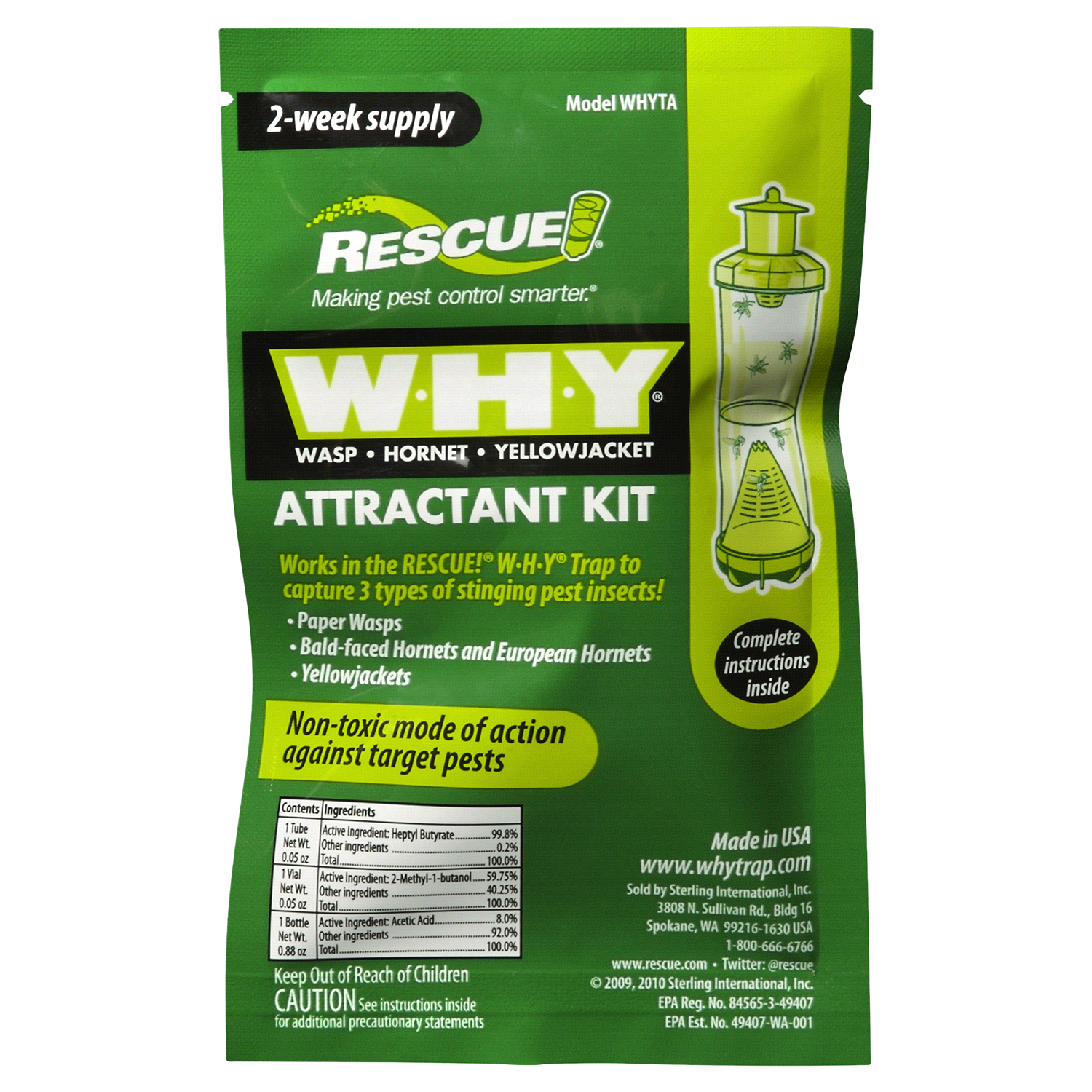 slide 1 of 1, RESCUE! Attractant Kit 1 ea, 1 ct
