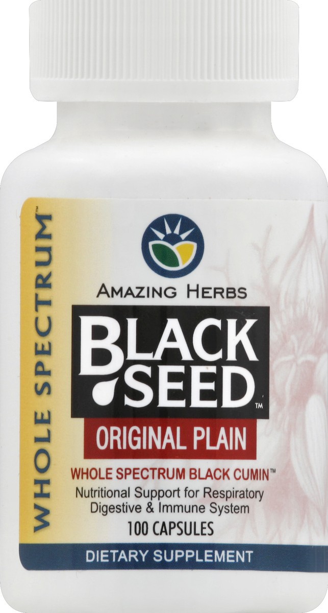 slide 2 of 2, Amazing Herbs Black Cumin 100 ea, 100 ct