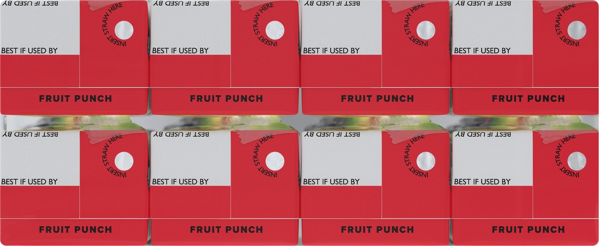 slide 6 of 11, Minute Maid Fruit Punch Juice Cartons, 6 fl oz, 8 Pack, 8 ct