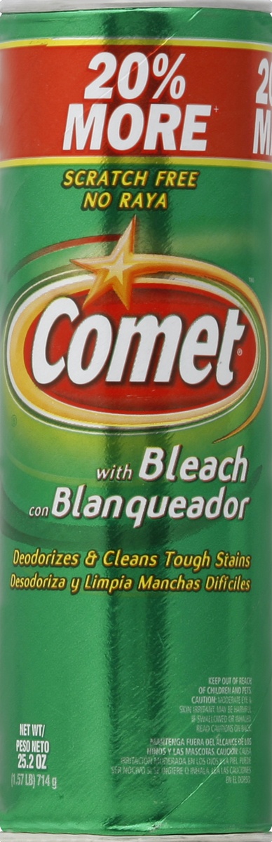 slide 2 of 3, Comet Cleaner 25.2 oz, 25.20 oz