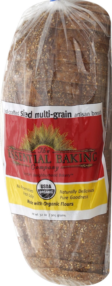slide 3 of 5, Essential Baking Co. Multi-Grain Bread Sliced, 32 oz