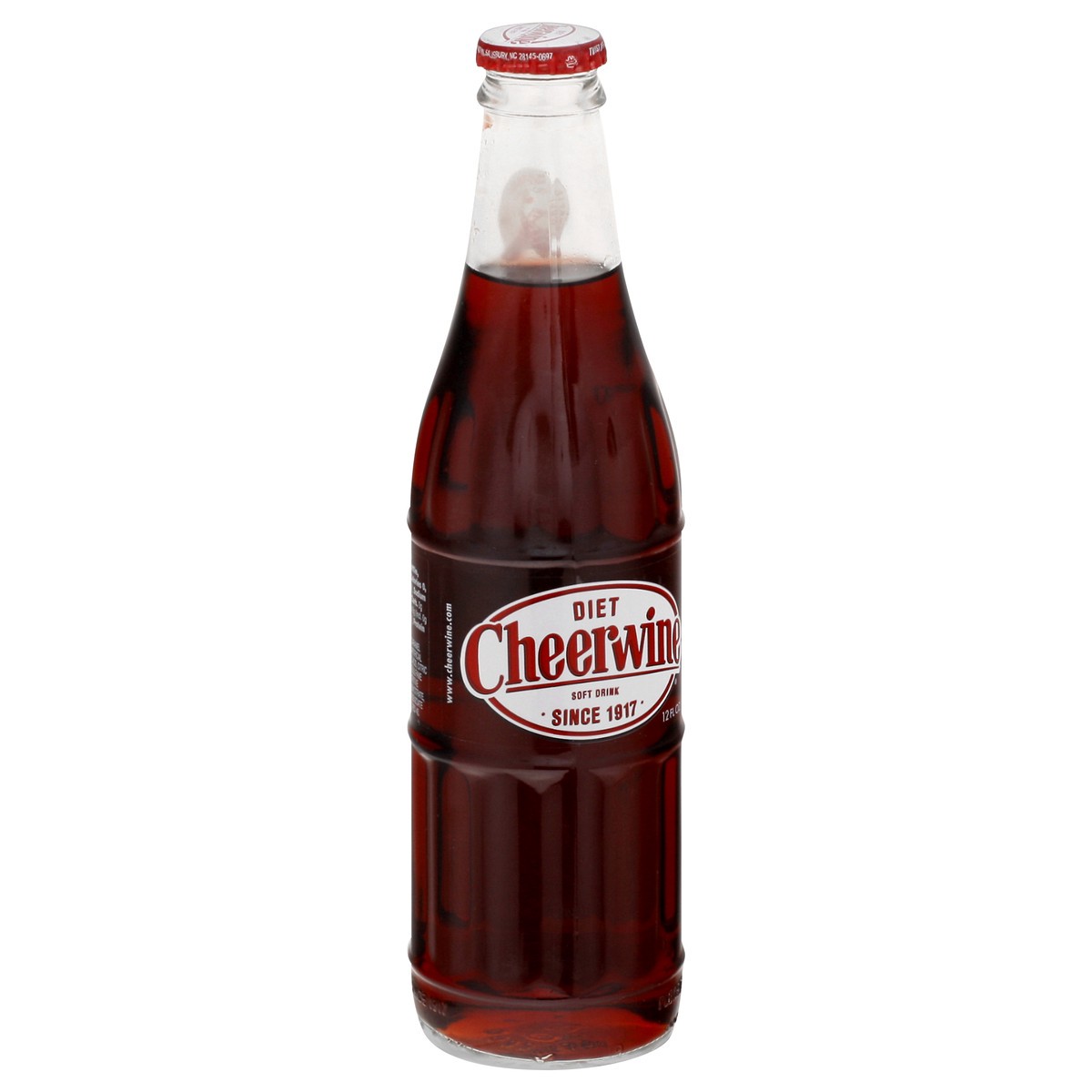 slide 7 of 10, Cheerwine Diet Cheerwine Glass Bottle- 12 fl oz, 12 fl oz