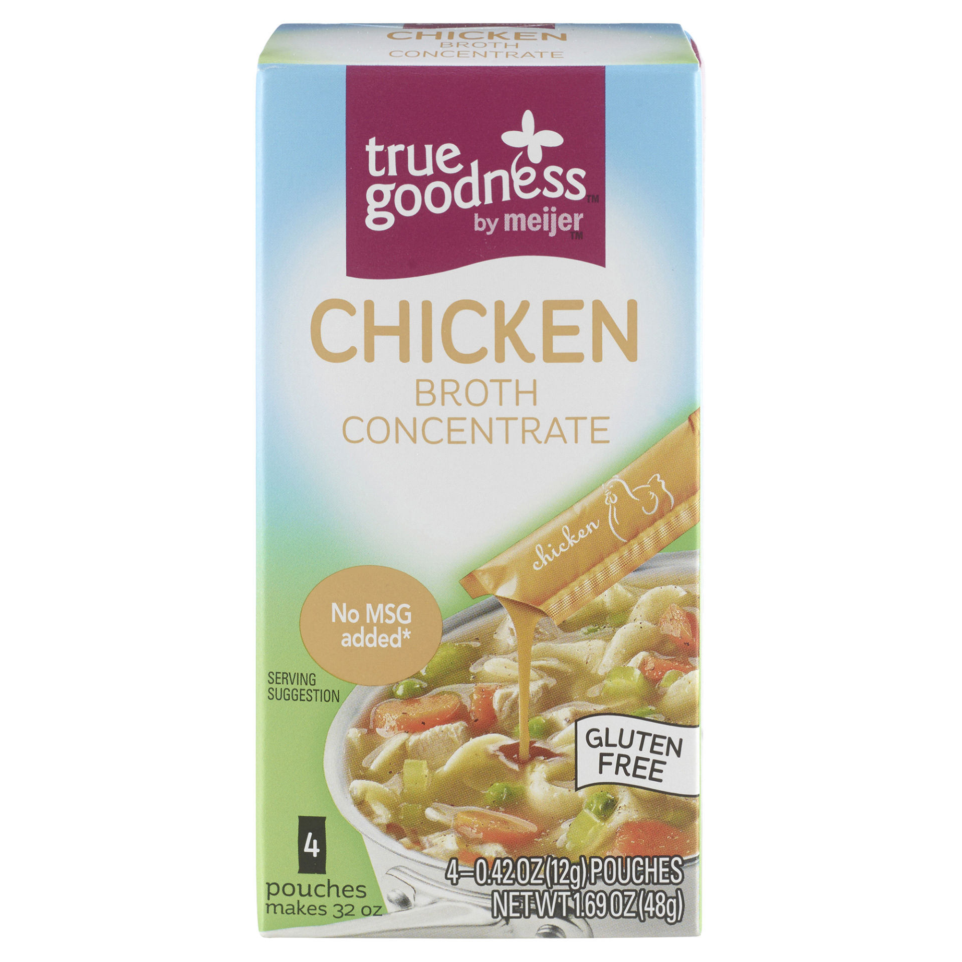 slide 1 of 6, True Goodness Chicken Broth Concentrate, 4 ct