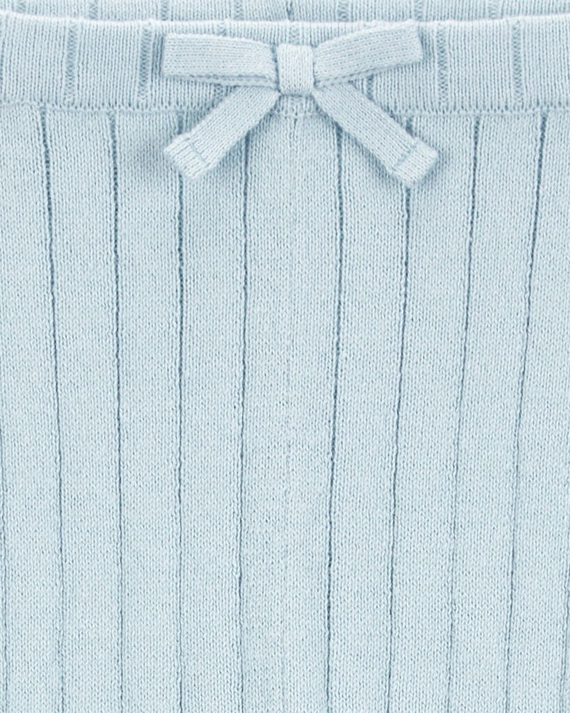 slide 2 of 3, Carter's Baby Sweater Knit Pull-On Flare Pants - Blue Blue 12M, 1 ct