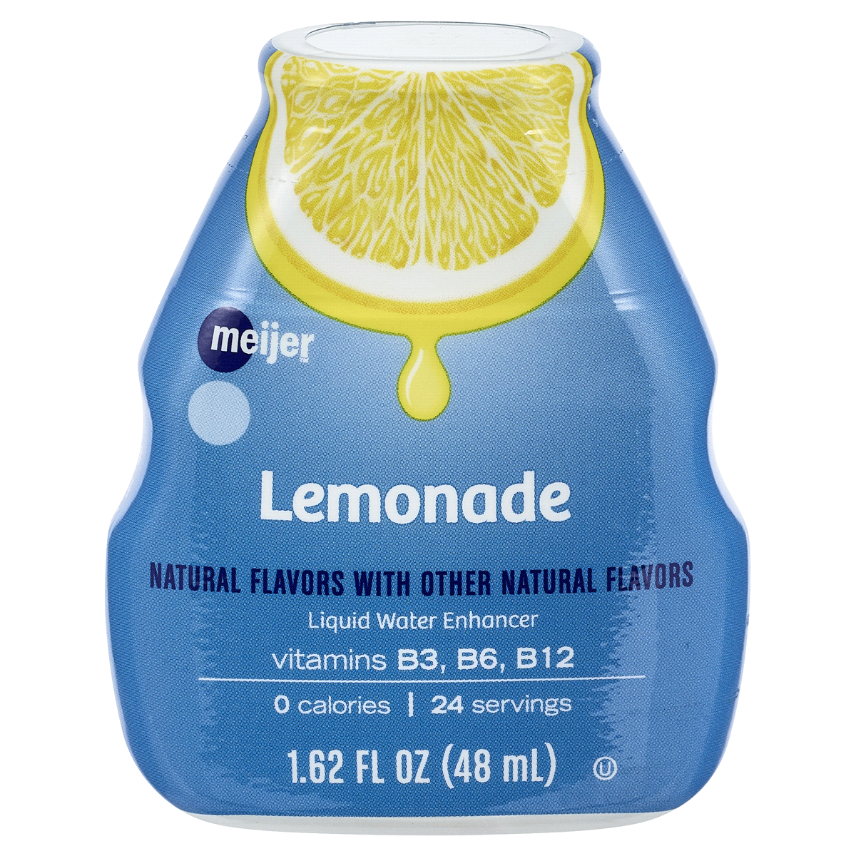 slide 1 of 4, Meijer Lemonade Liquid Water Enhancer, 1.62 oz