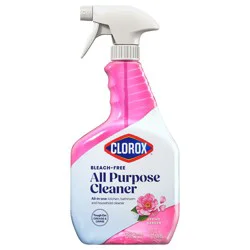Clorox All Purpose Cleaner, Bleach Free, Spring Garden, 32 Fluid Ounces