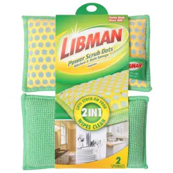 Libman Kitchen & Bath Sponge 2 ea
