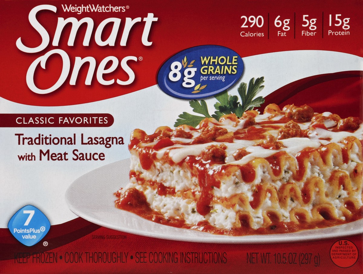 slide 4 of 4, Smart Ones Traditional Lasagna 10.5 oz, 10.5 oz