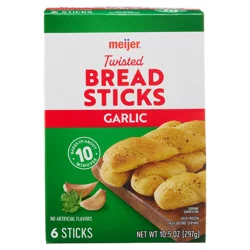 Meijer Twisted Garlic Bread Sticks