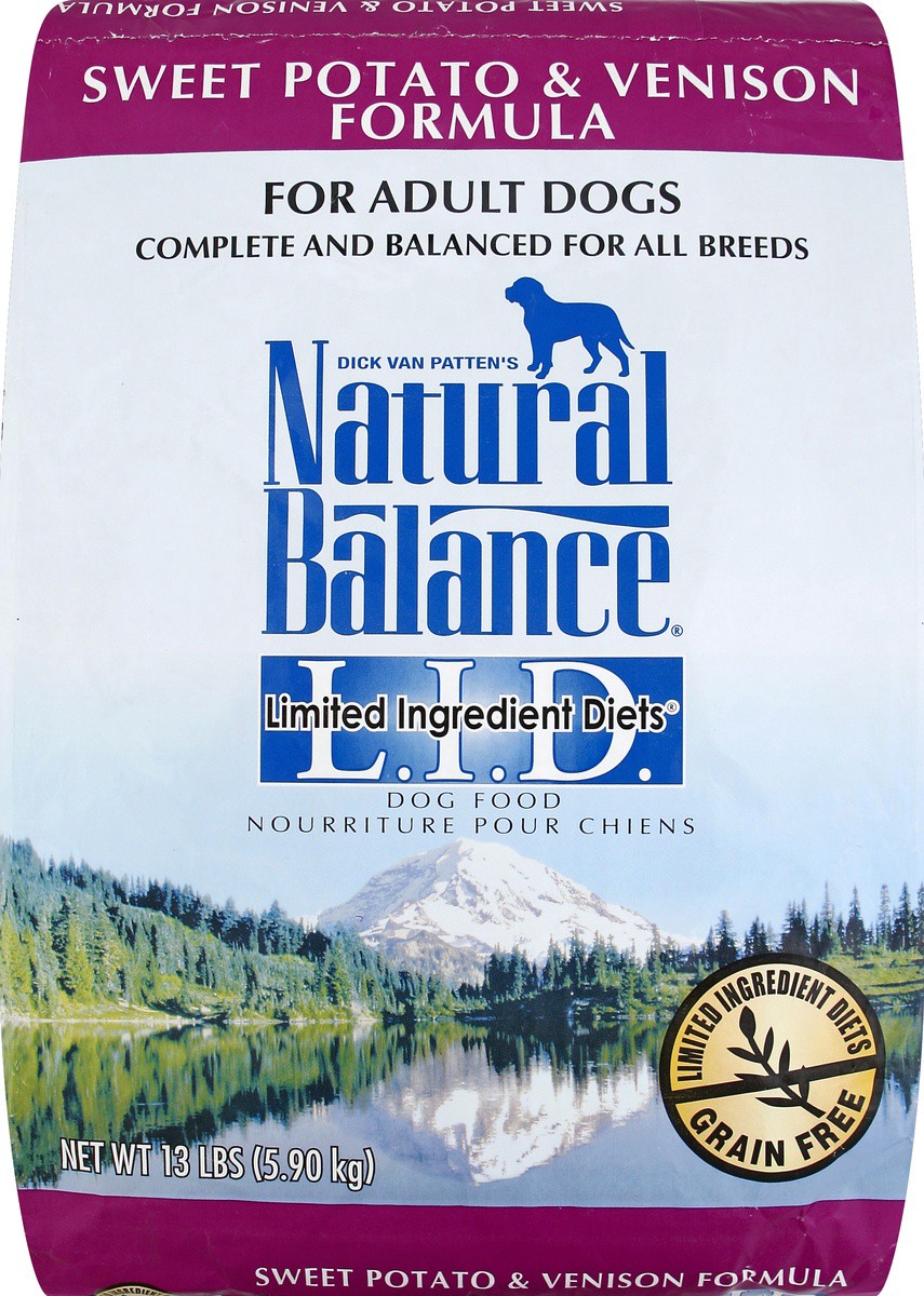 slide 5 of 6, Natural Balance Dog Food 13 lb, 13 lb