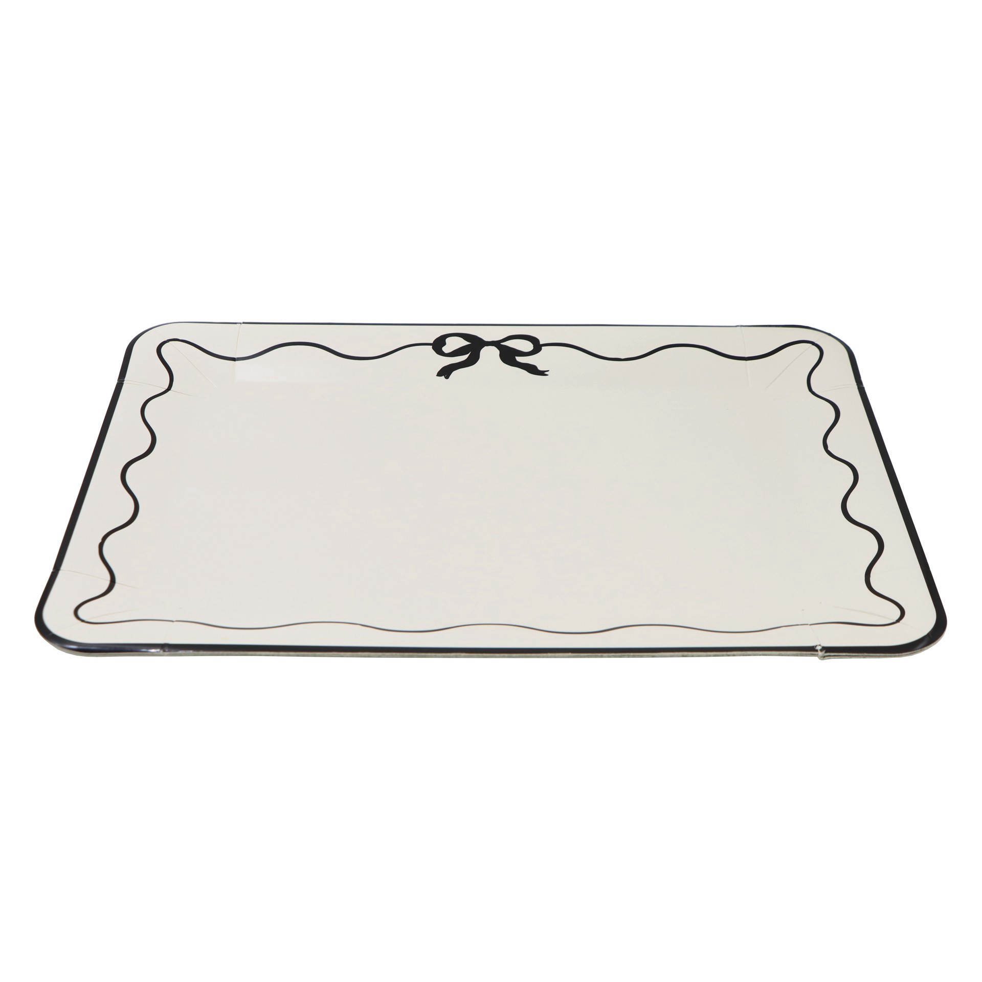 slide 2 of 3, 9" X 13" Bow Paper Trays, 2ct. By Celebrate It, 2 ct