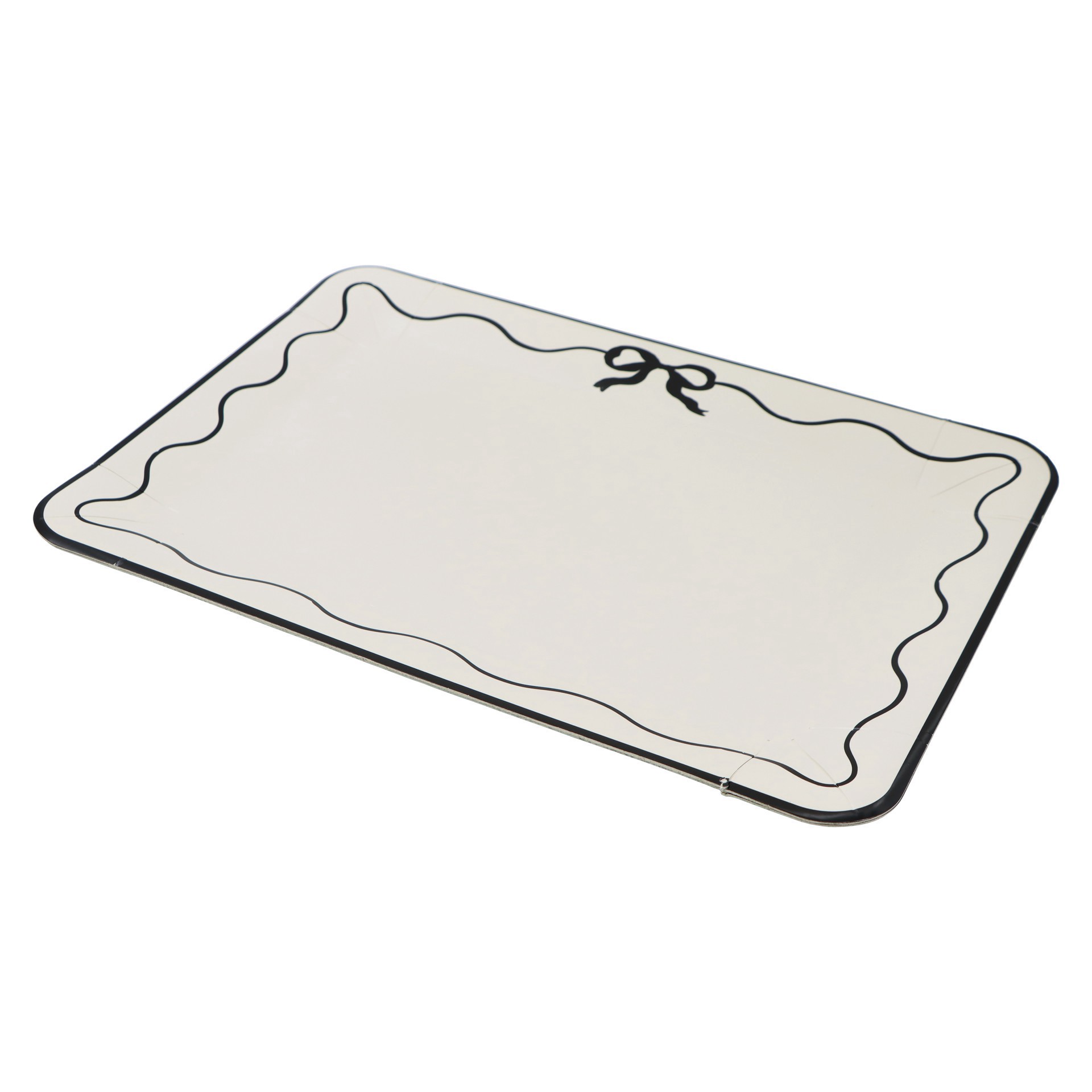 slide 3 of 3, 9" X 13" Bow Paper Trays, 2ct. By Celebrate It, 2 ct