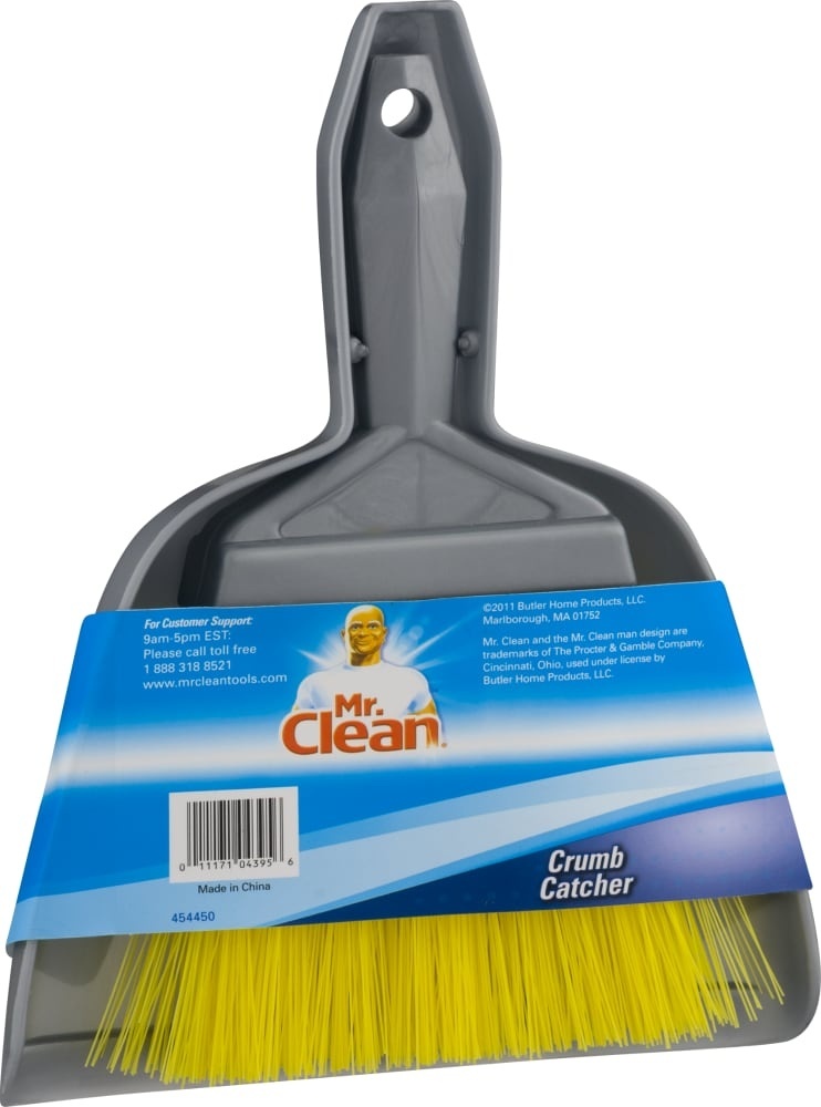 slide 1 of 1, Mr. Clean Mini-sweep Compact Dustpan and Brush, 1 ct