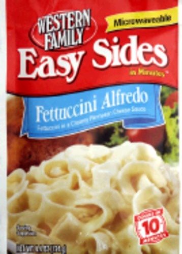 slide 1 of 1, Western Family Alfredo Noodle Pouch, 4.4 oz