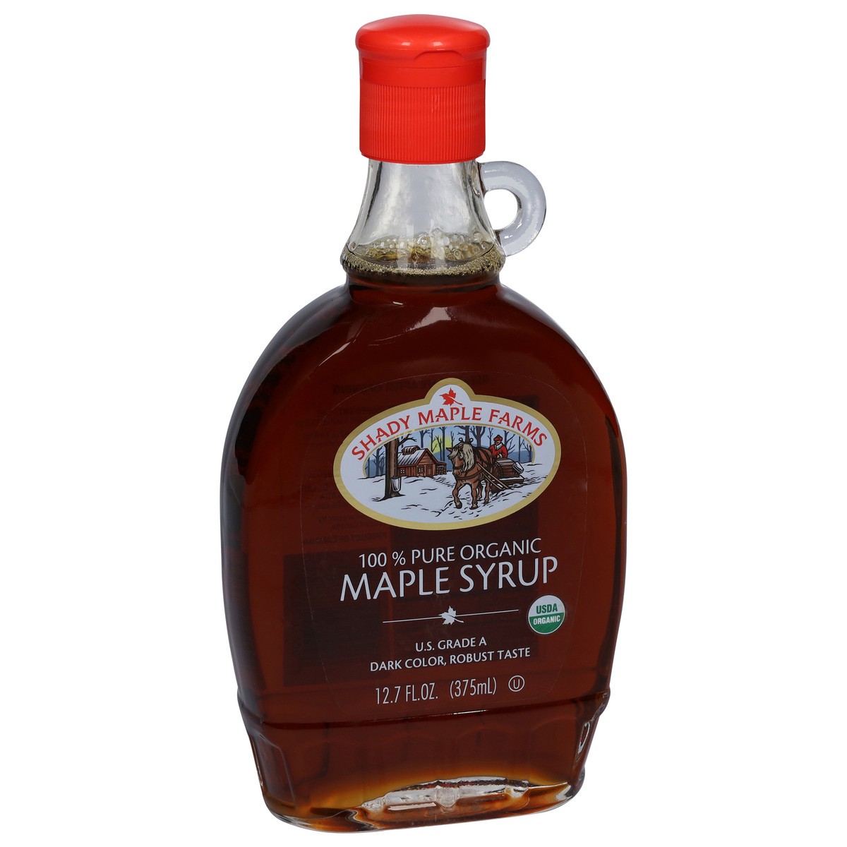 slide 11 of 11, Shady Maple Farm 100% Pure Organic Maple Syrup, 12.7 oz