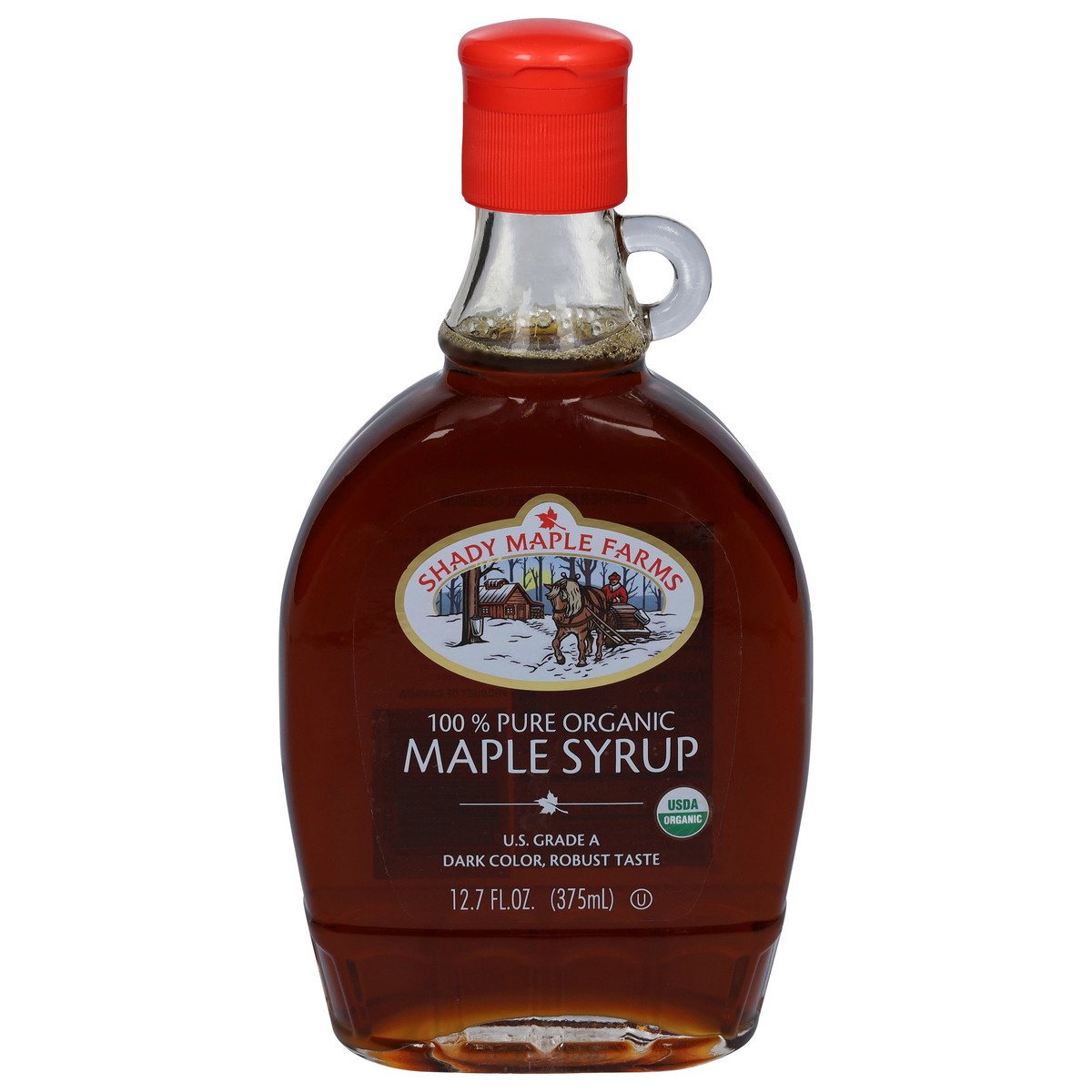 slide 1 of 11, Shady Maple Farm 100% Pure Organic Maple Syrup, 12.7 oz