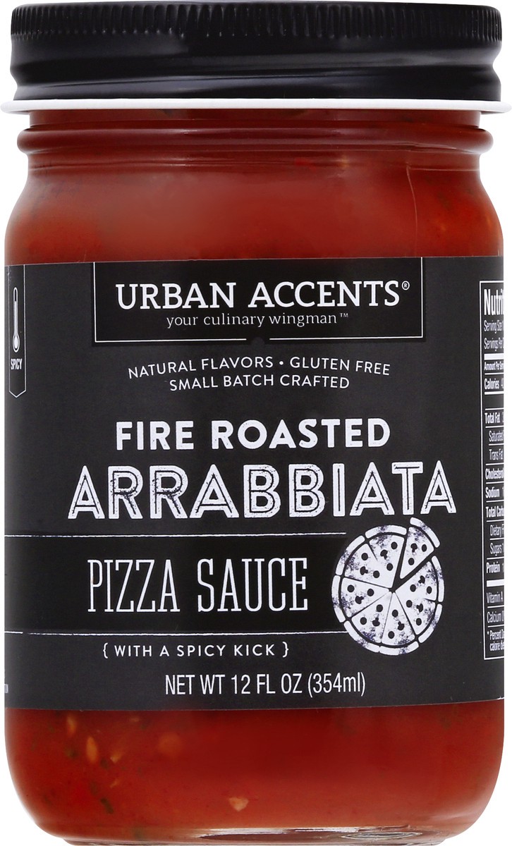 slide 9 of 9, Urban Accents Spicy Fire Roasted Arrabbiata Pizza Sauce 12 oz, 12 oz