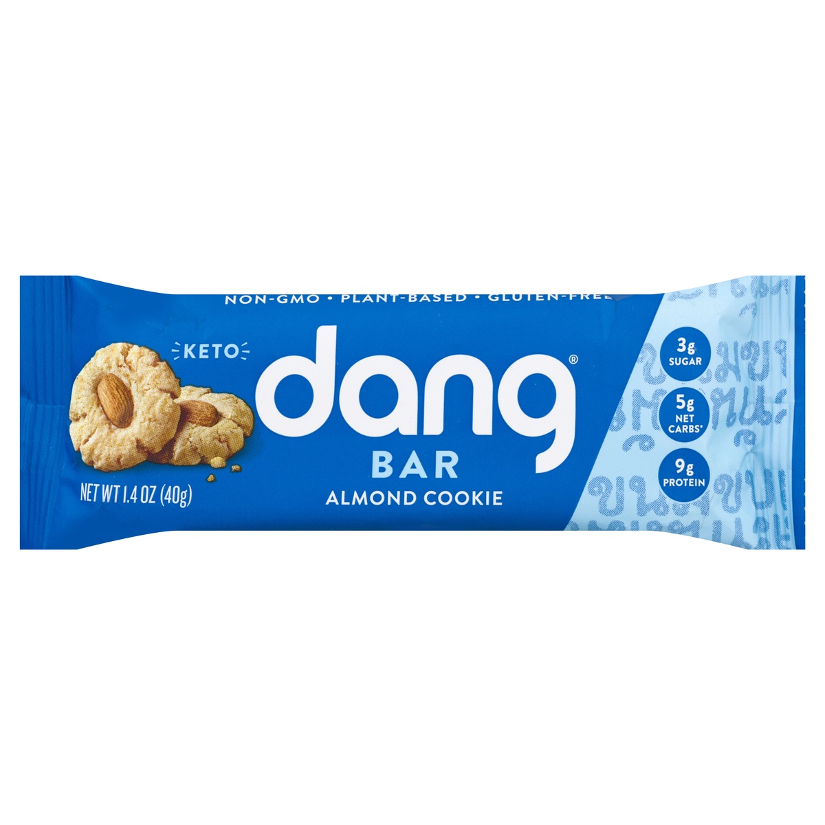 slide 1 of 1, Dang Bar Almond Vanilla, 1.4 oz