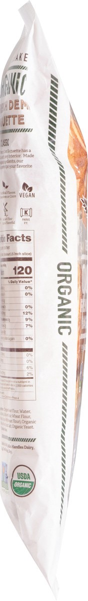 slide 10 of 12, Izzio Artisan Bakery Organic French Demi Baguette 6 oz, 