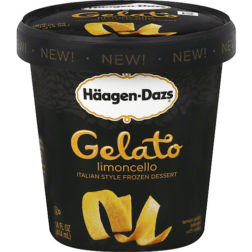 slide 1 of 1, Häagen-Dazs Gelato Limoncello, 14 fl oz