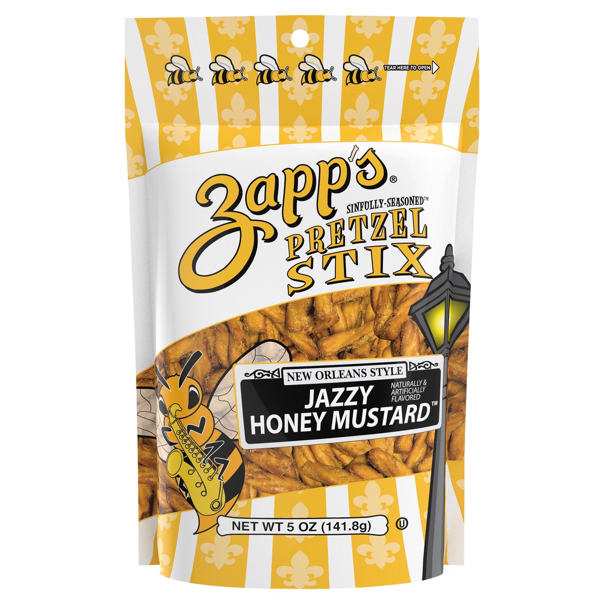 Zapp's New Orleans Style SinfullySeasoned Jazzy Honey Mustard Pretzel
