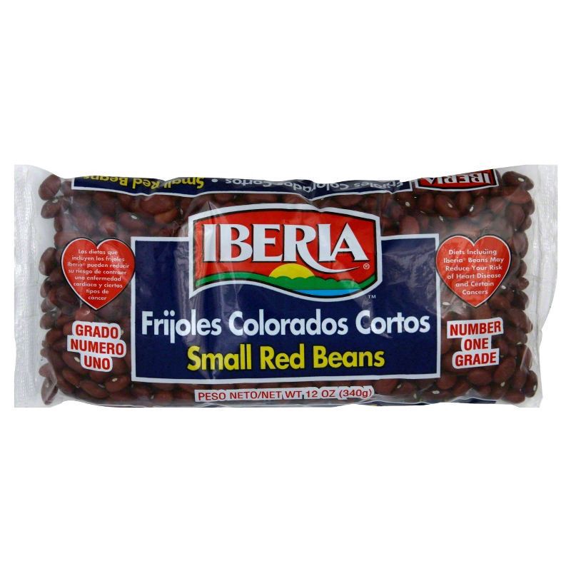 slide 1 of 1, Iberia Red Beans 12 oz, 12 oz
