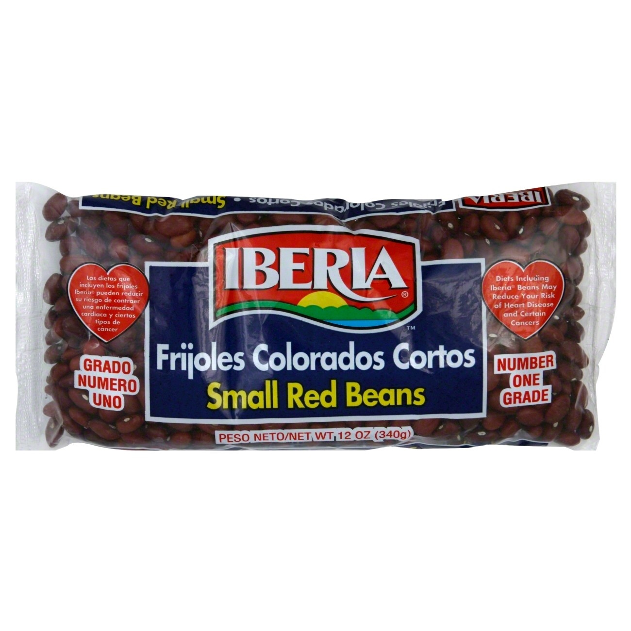 slide 1 of 1, Iberia Small Red Beans Dry, 12 oz