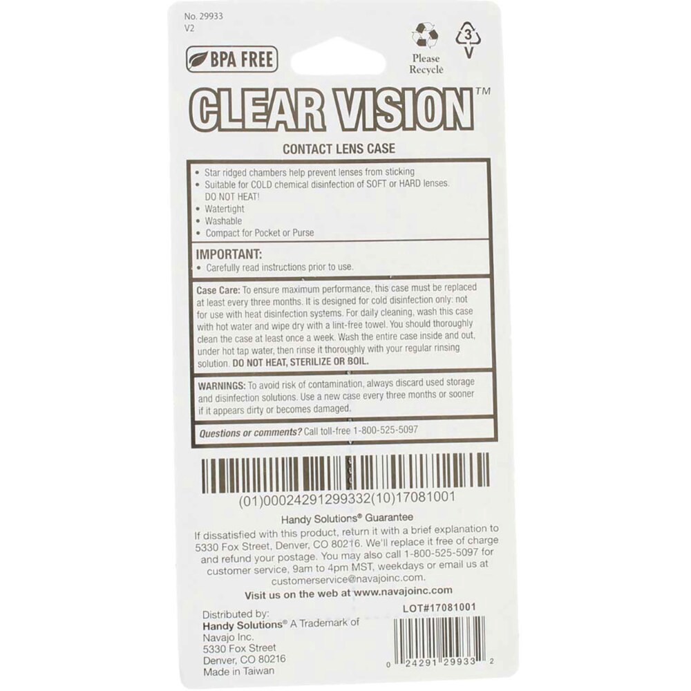 slide 2 of 2, Contact Lens Case, 1 ct