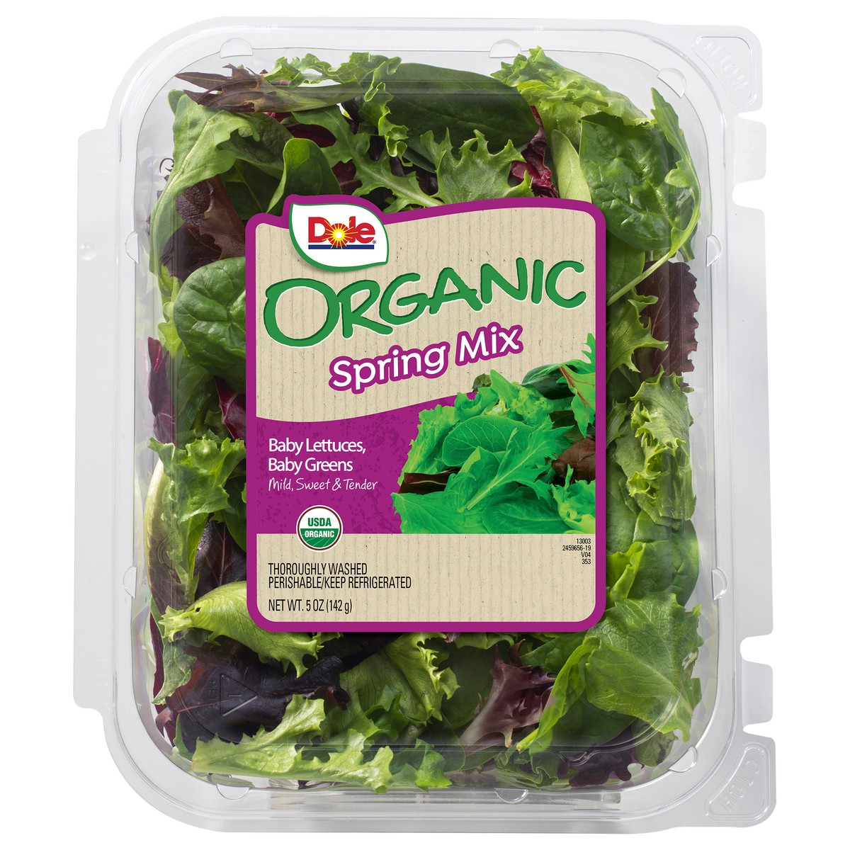 slide 1 of 6, Dole Organic Spring Mix 5 oz, 5 oz