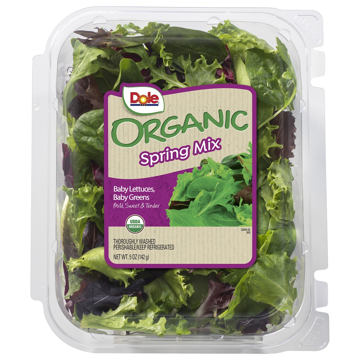 slide 1 of 6, Dole Organic Spring Mix 5 oz, 5 oz