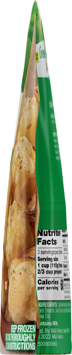 slide 8 of 9, Green Giant Cauliflower & Fire Roasted Onions, 12 oz