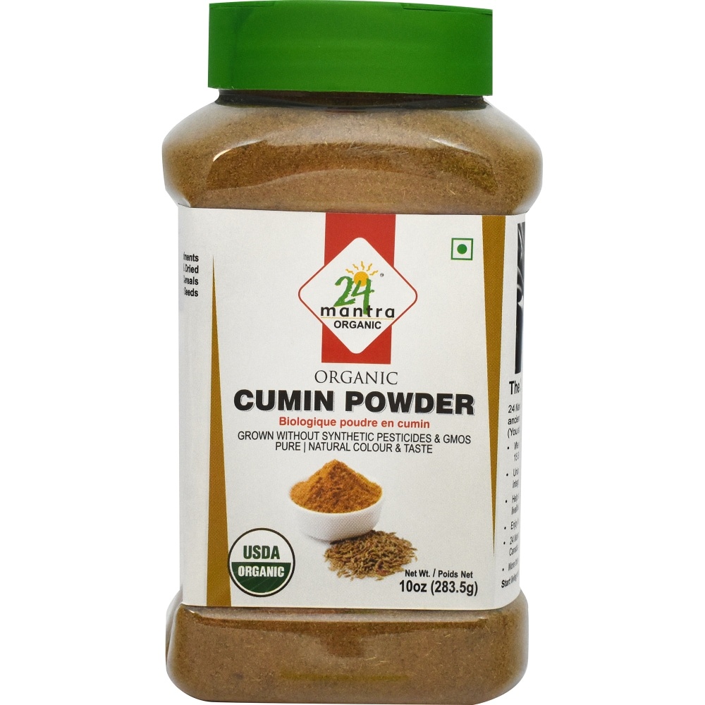 slide 1 of 1, 24 Mantra Organic Cumin Powder, 10 oz