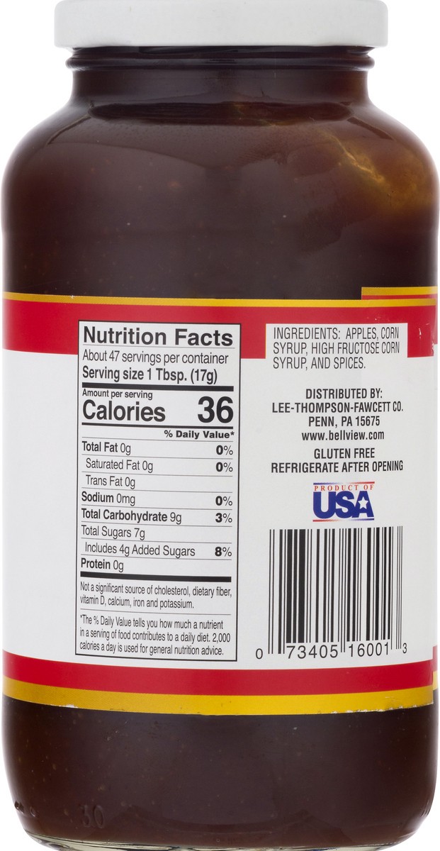 slide 10 of 13, Bell-View Apple Butter 28 oz, 28 oz