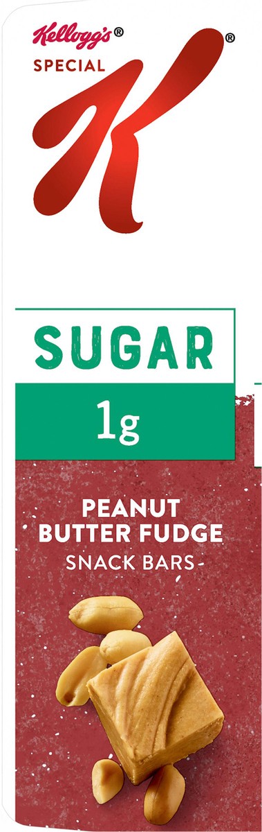 slide 13 of 14, Special K Kellogg's Special K Snack Bars, Keto Friendly, Peanut Butter Fudge, 6.17 oz, 5 Count, 6.17 oz