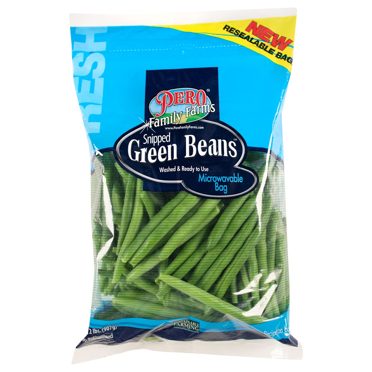 slide 7 of 12, Pero Family Farms Snipped Green Beans 2 lb, 2 lb