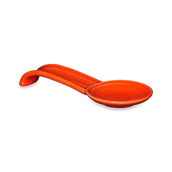 slide 1 of 2, Fiesta Spoon Rest - Poppy, 1 ct