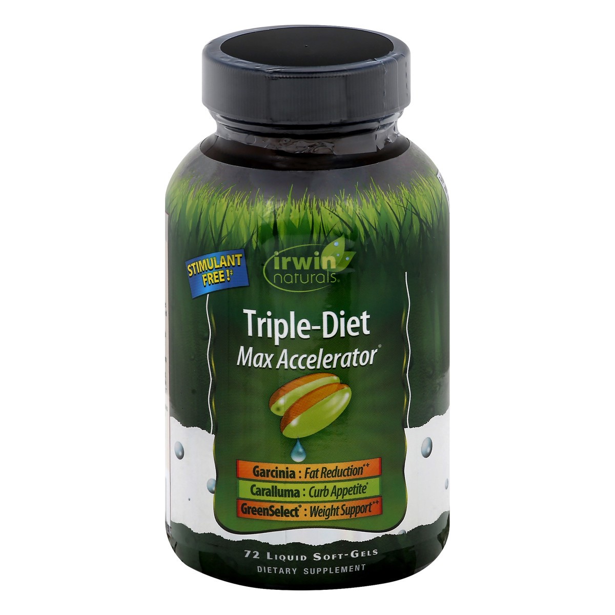 slide 9 of 13, Irwin Naturals Liquid Soft-Gels Triple Diet 72 ea, 72 ct